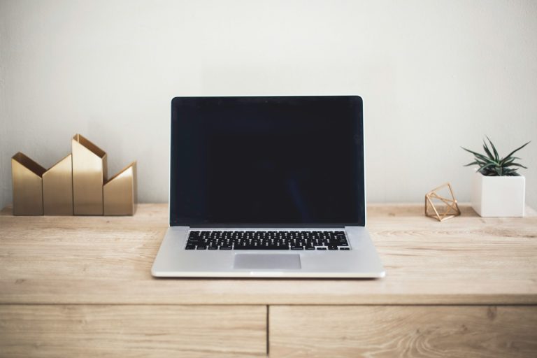 A laptop someone uses for help with kratom SEO